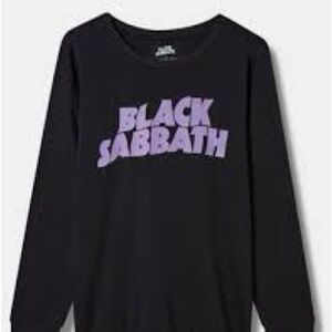 Torrid Black Sabbath sweatshirt sweater